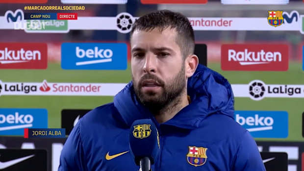 Jordi Alba: 'This victory gives us confidence'